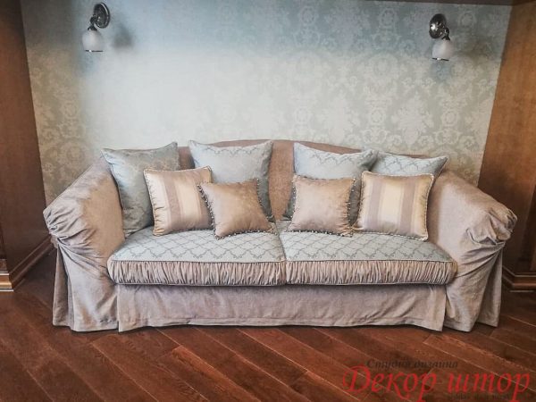Чехол и подушки на диван Томск